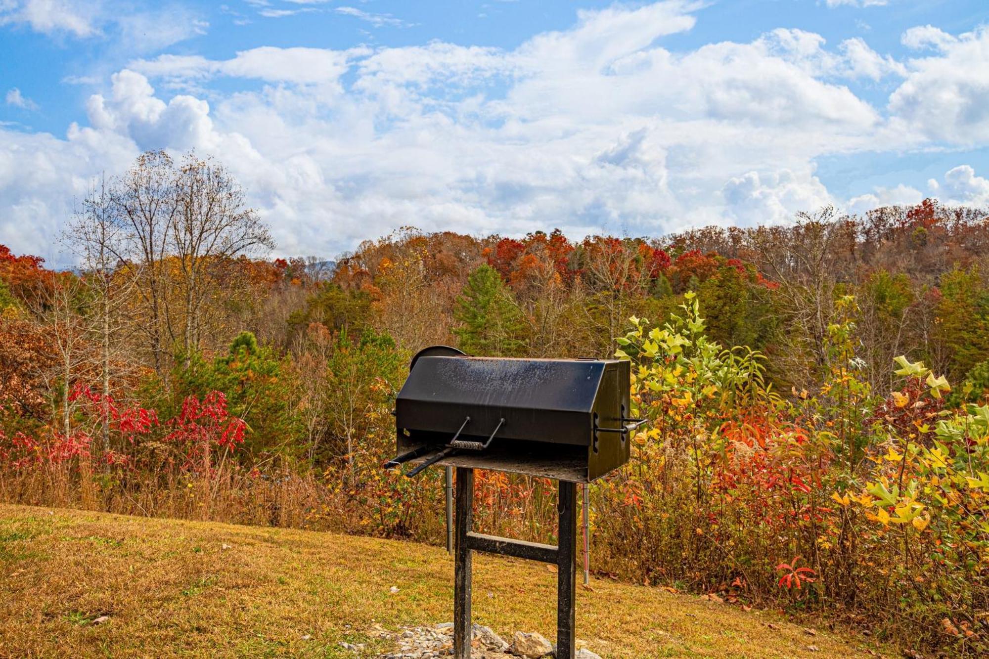 Ridge View Lodge Nature And Mountain View - Hot Tub - Firepit - Yard - Games Gatlinburg Exteriör bild