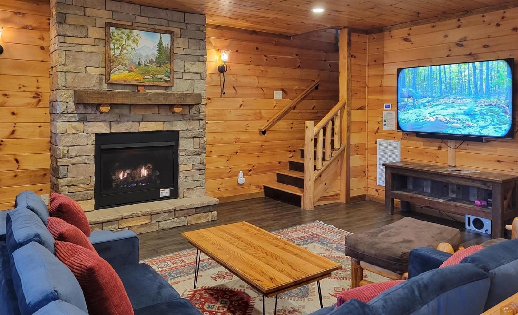 Ridge View Lodge Nature And Mountain View - Hot Tub - Firepit - Yard - Games Gatlinburg Exteriör bild